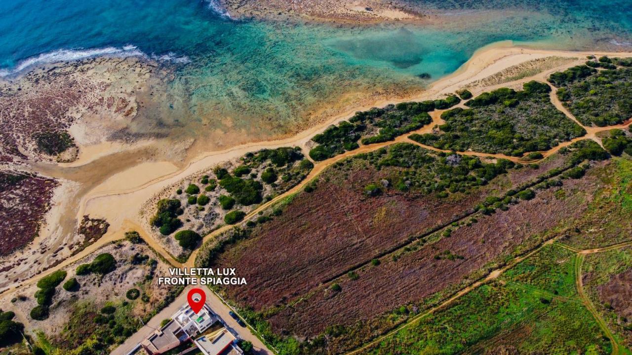 Villette Lux Fronte Spiaggia - Torre Pali Eksteriør bilde